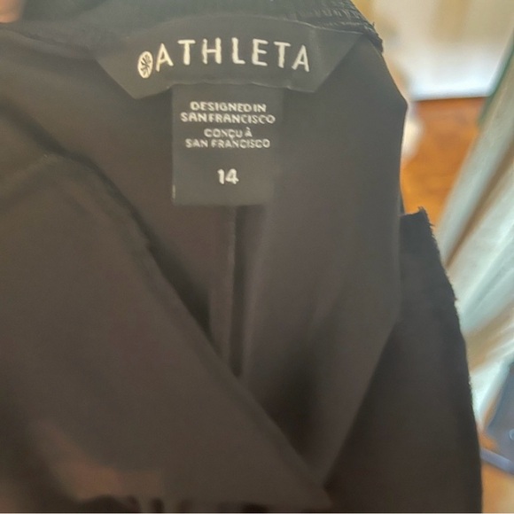 EUC Athleta Brooklyn Ankle pant in black sz 14 - Picture 7 of 8